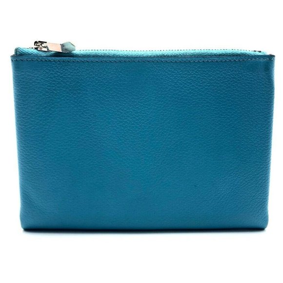 HERMES Cosmetics Pouch Atou PM Accessory Pouch blu - Picture 1 of 9